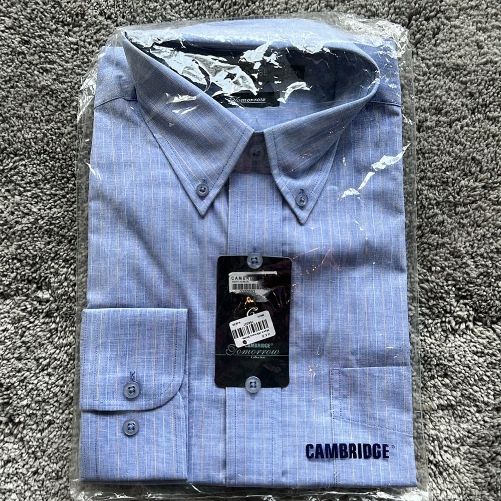 Dress shirt. Brand new in original packaging.